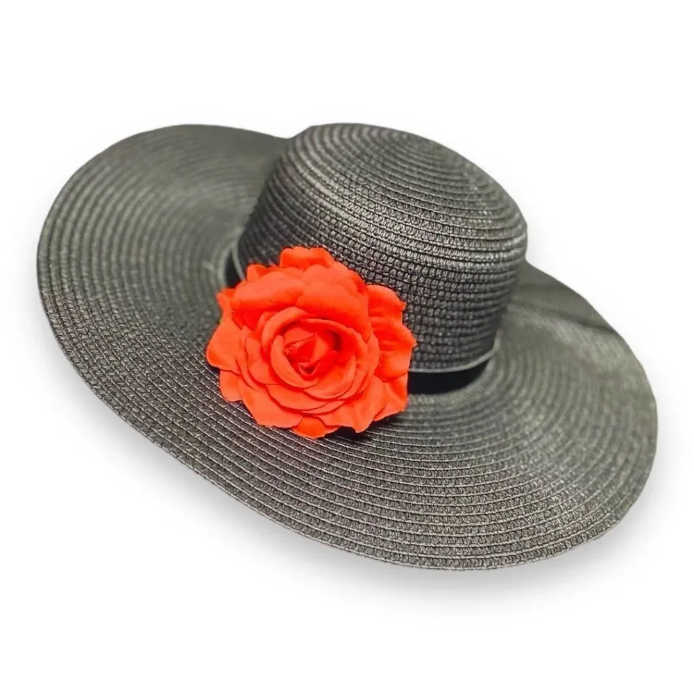 Floral Solid Color Roses Hair Clips, Brooches, Accessories NEW